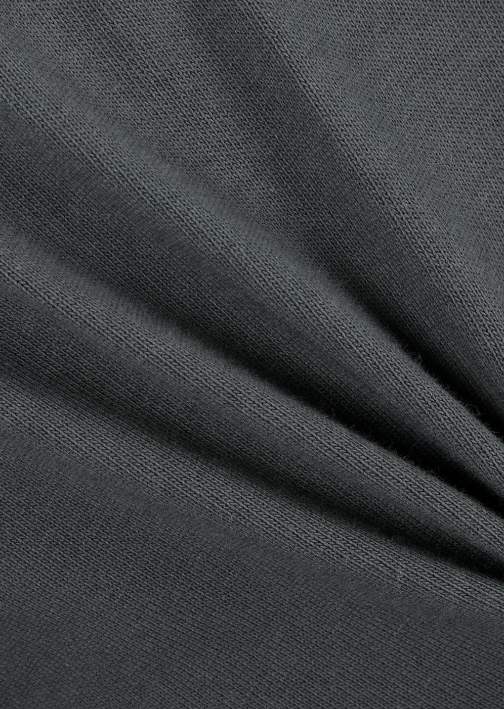 henley neck long sleeve, charcoal