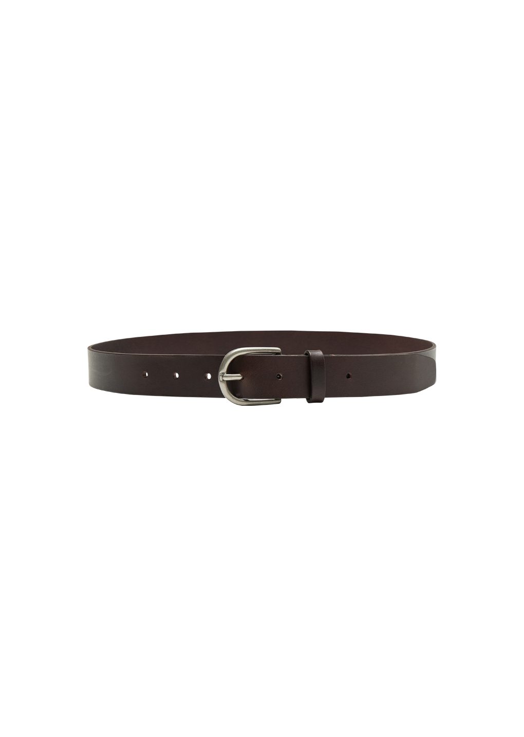 men's classic belt, dark brown