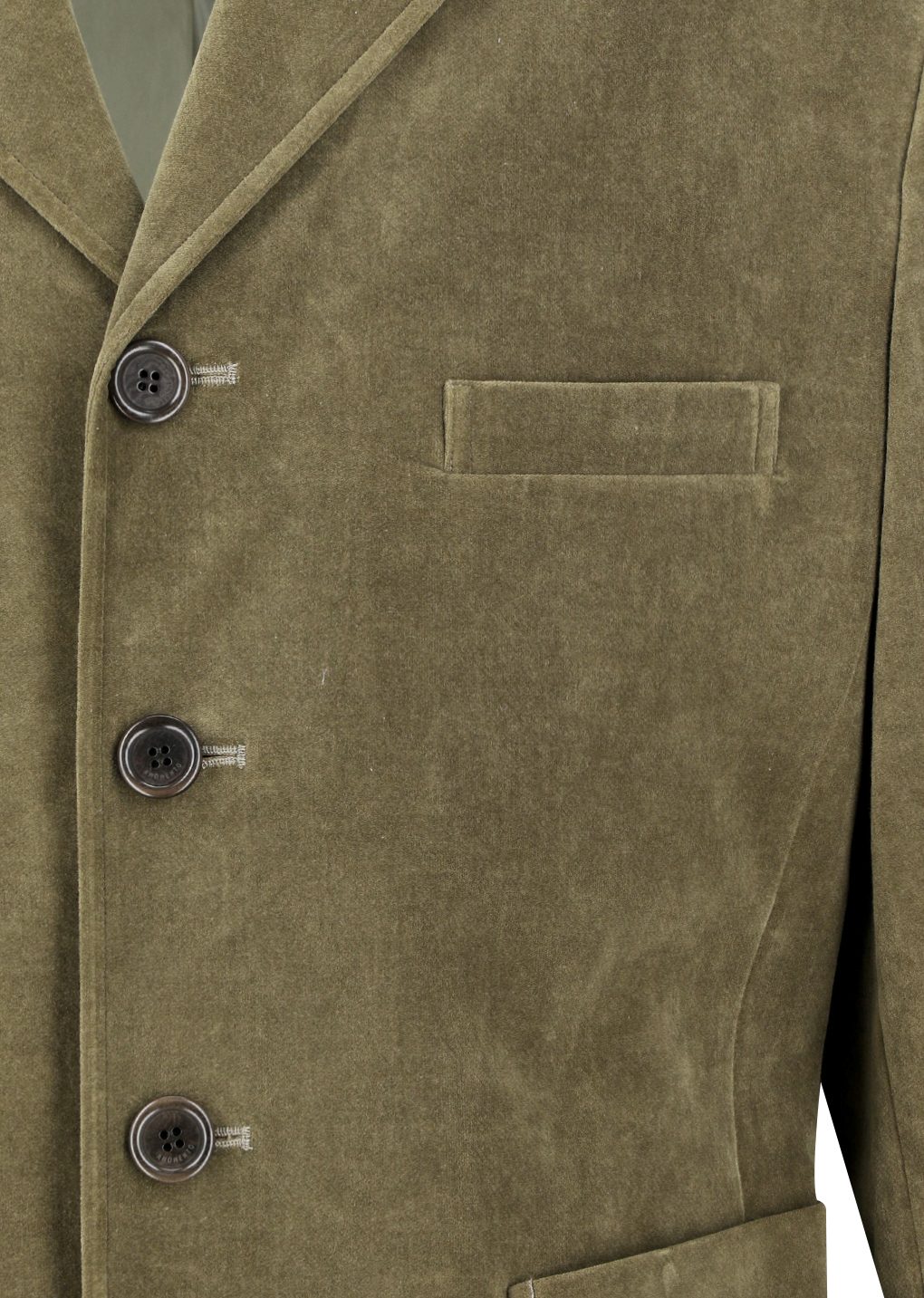 velvet oversized jacket, khaki