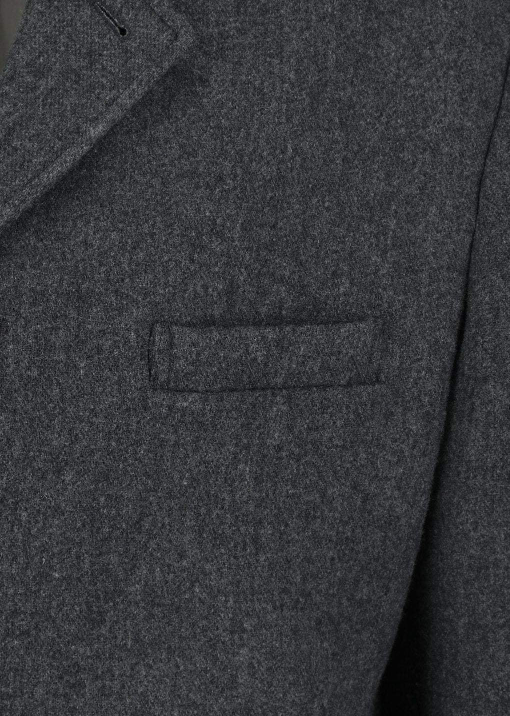 wool oversized jacket, charcoal