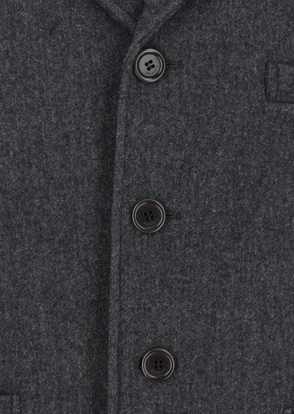 wool oversized jacket, charcoal