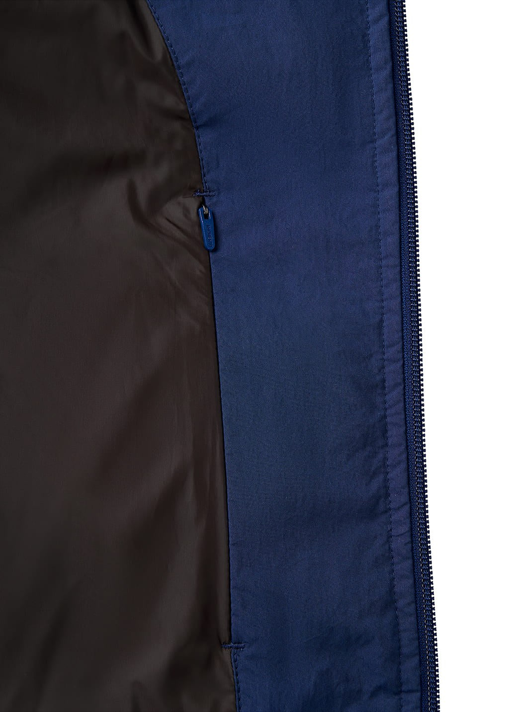 mid down puffer, blue