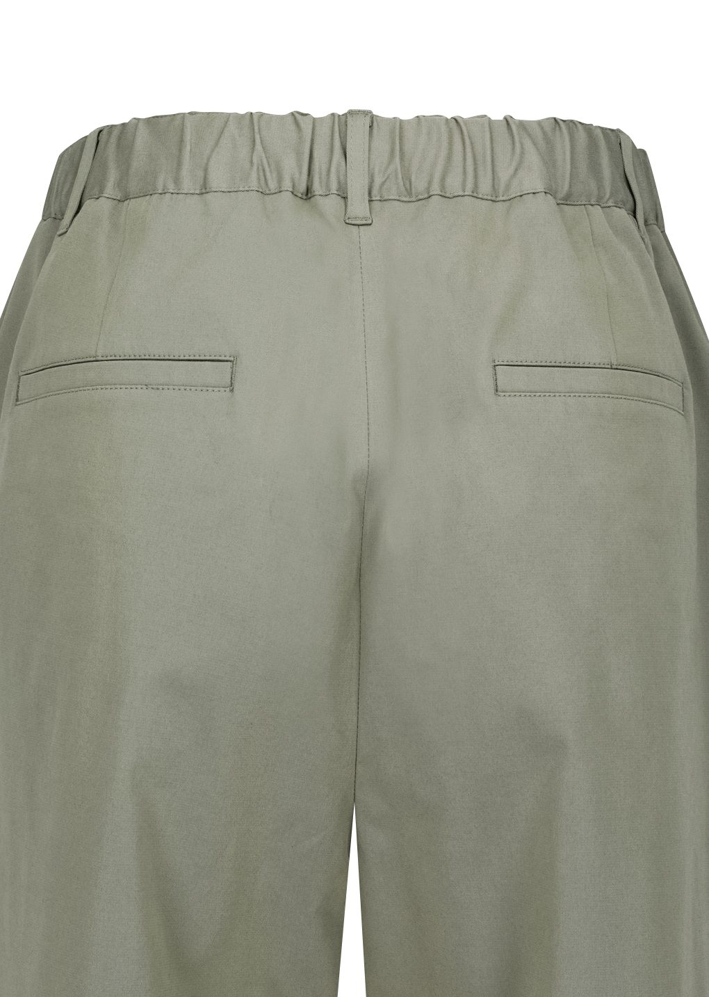 men's two tuck wide banding pants, khaki