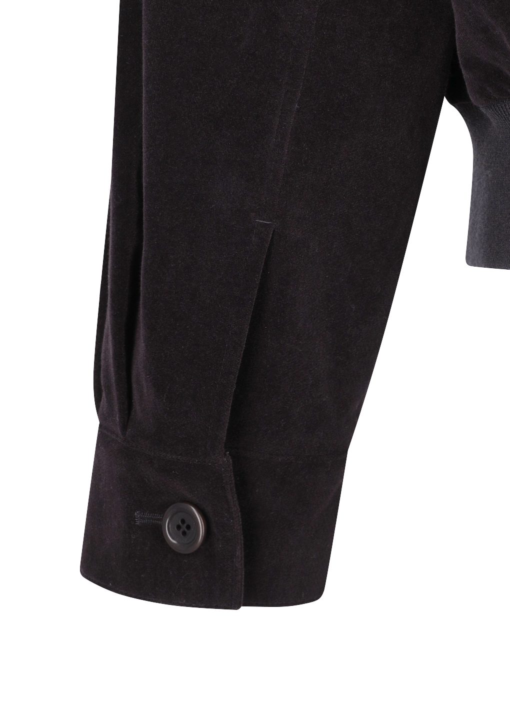 velvet zip up jumper, black
