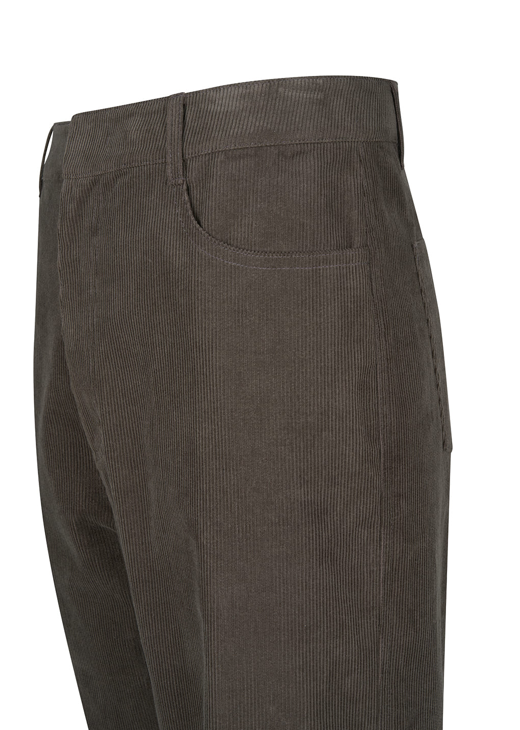 corduroy straight pants, khaki