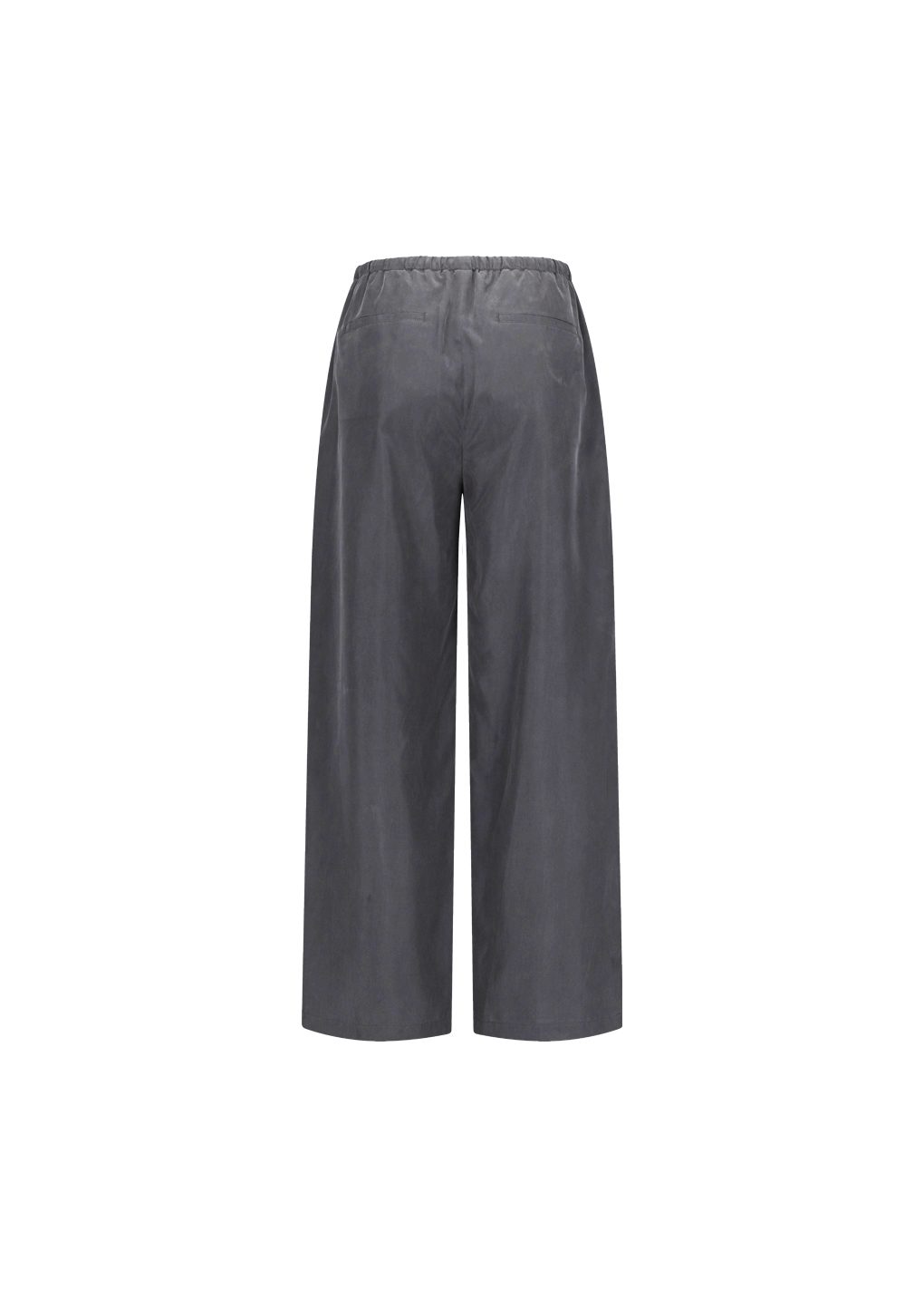 cupro banding pants, grey