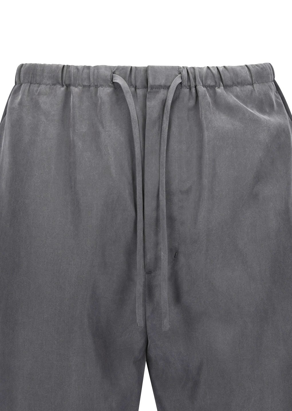 cupro banding pants, grey