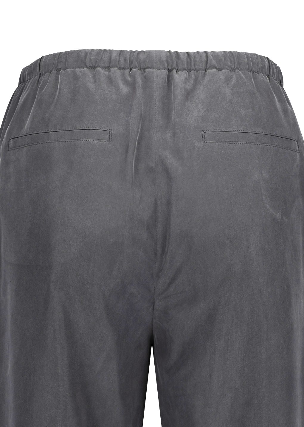 cupro banding pants, grey