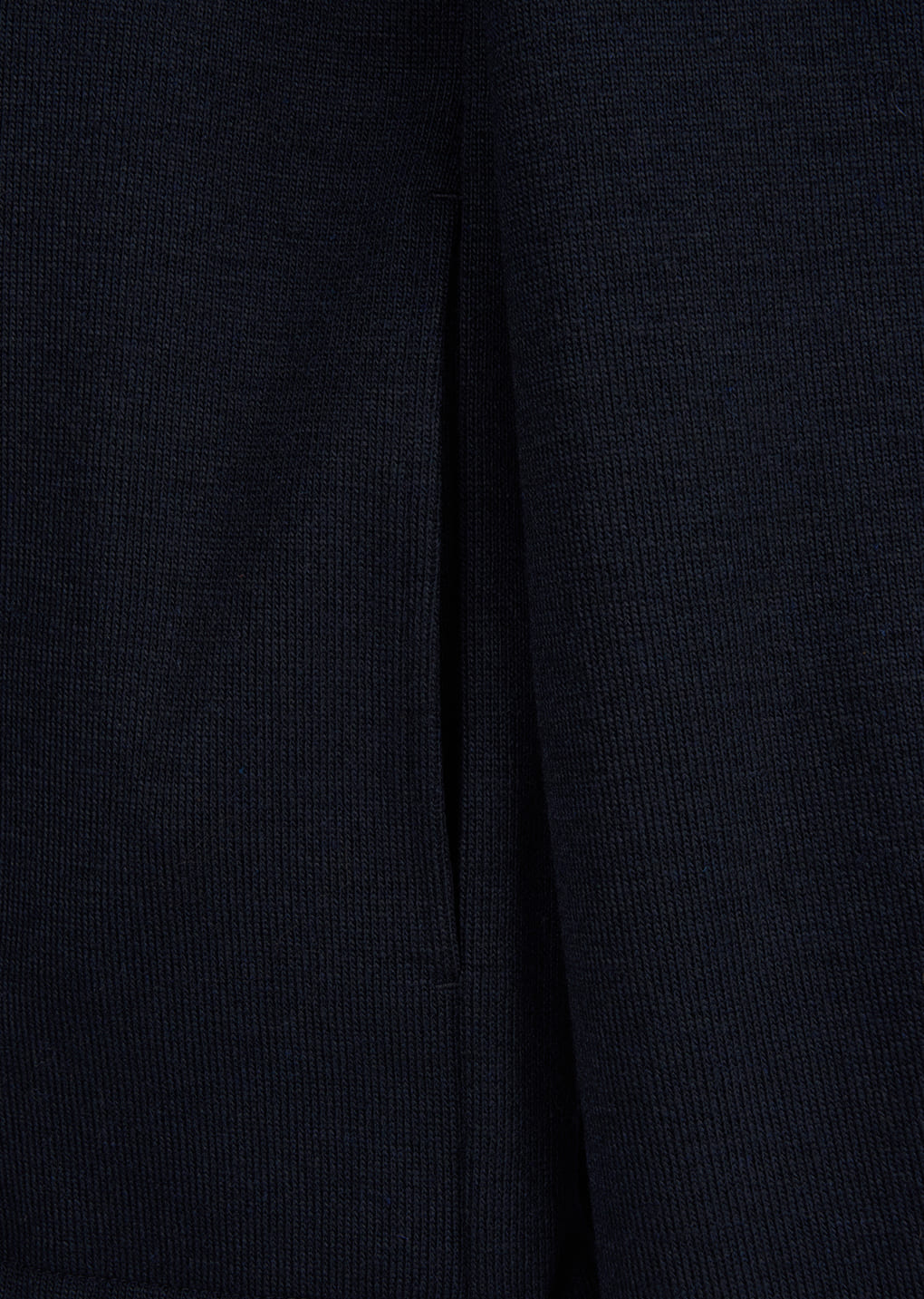 easy wool jumper, navy
