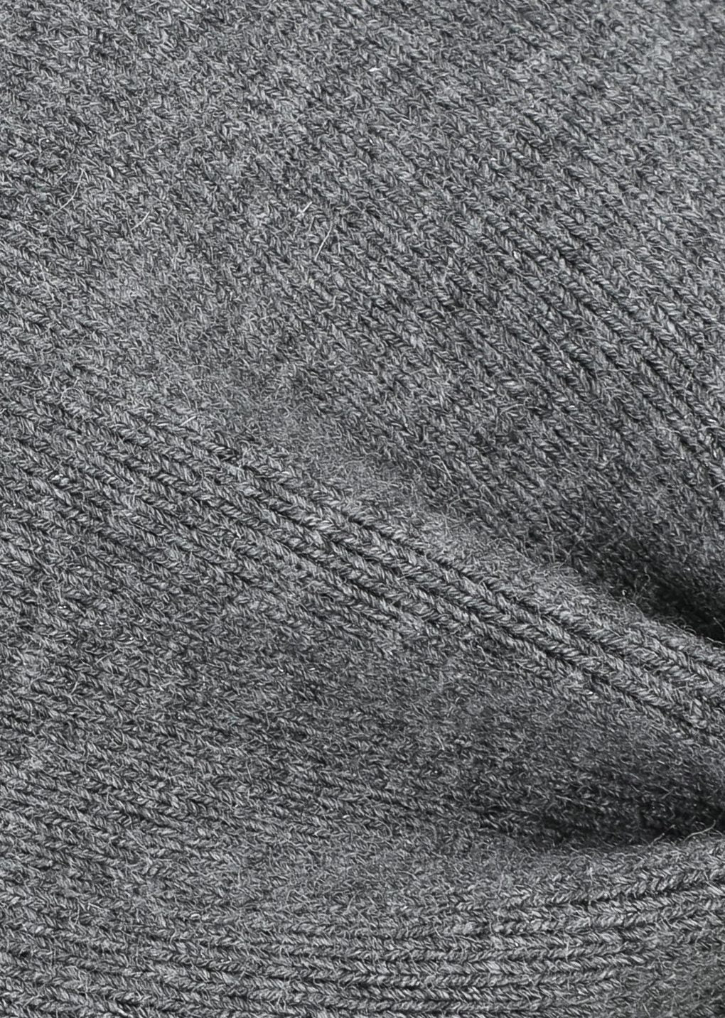 ribbed shirring knit maxi dress, grey