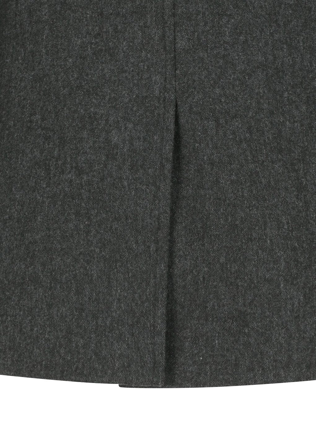 padded wool jacket, charcoal