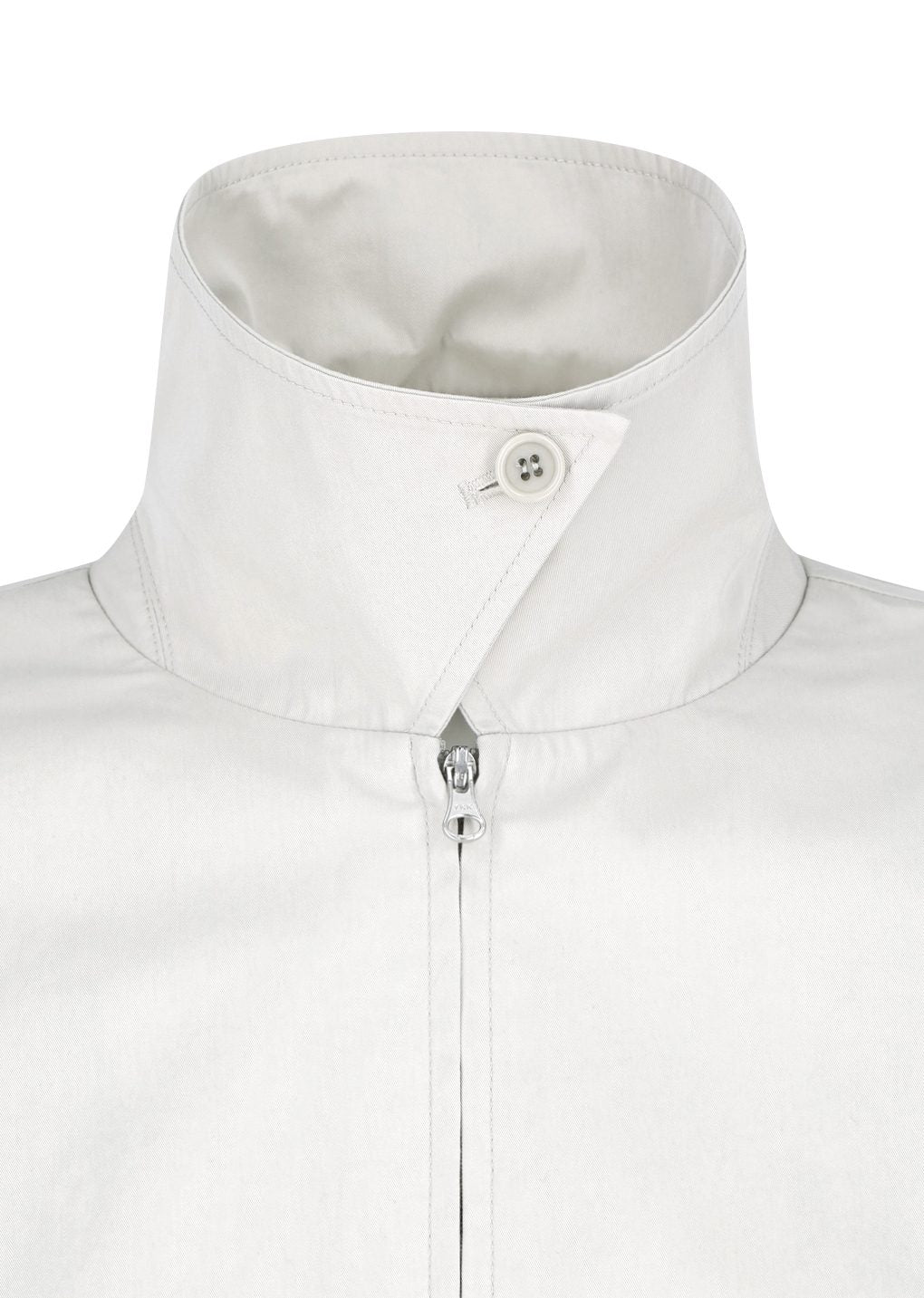cotton nylon blouson, beige