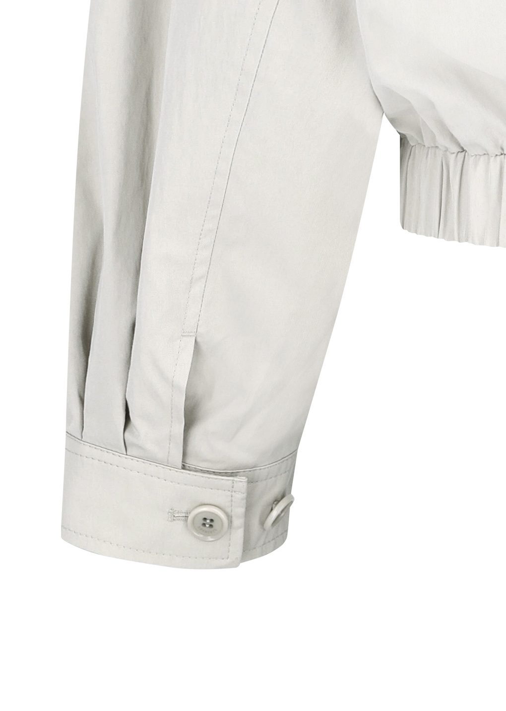 cotton nylon blouson, beige