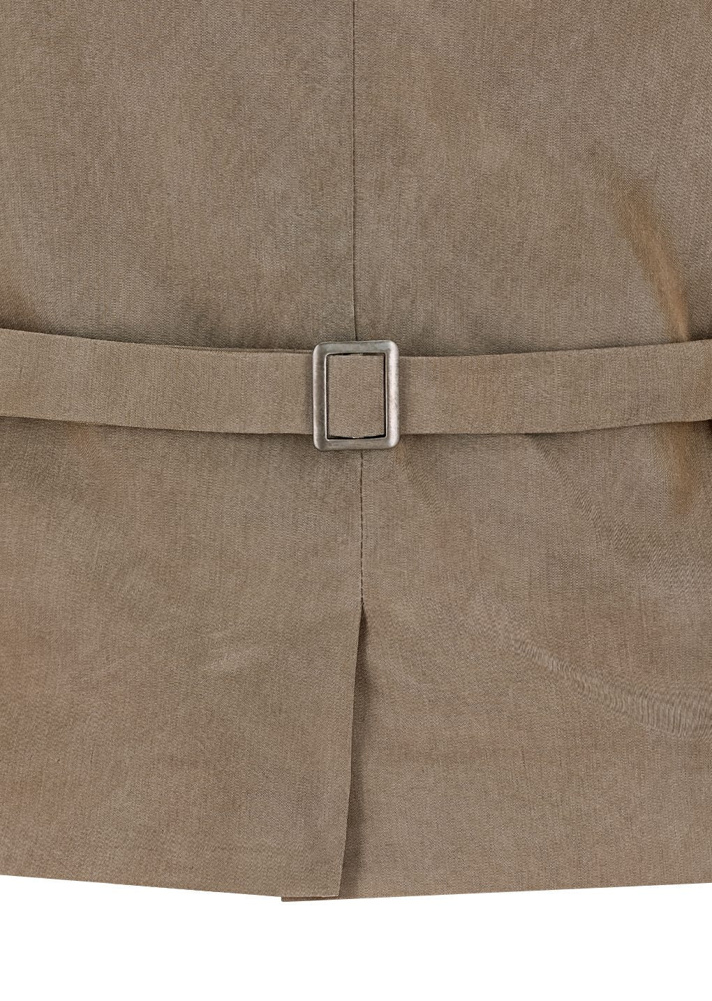 stripe pocket vest, beige