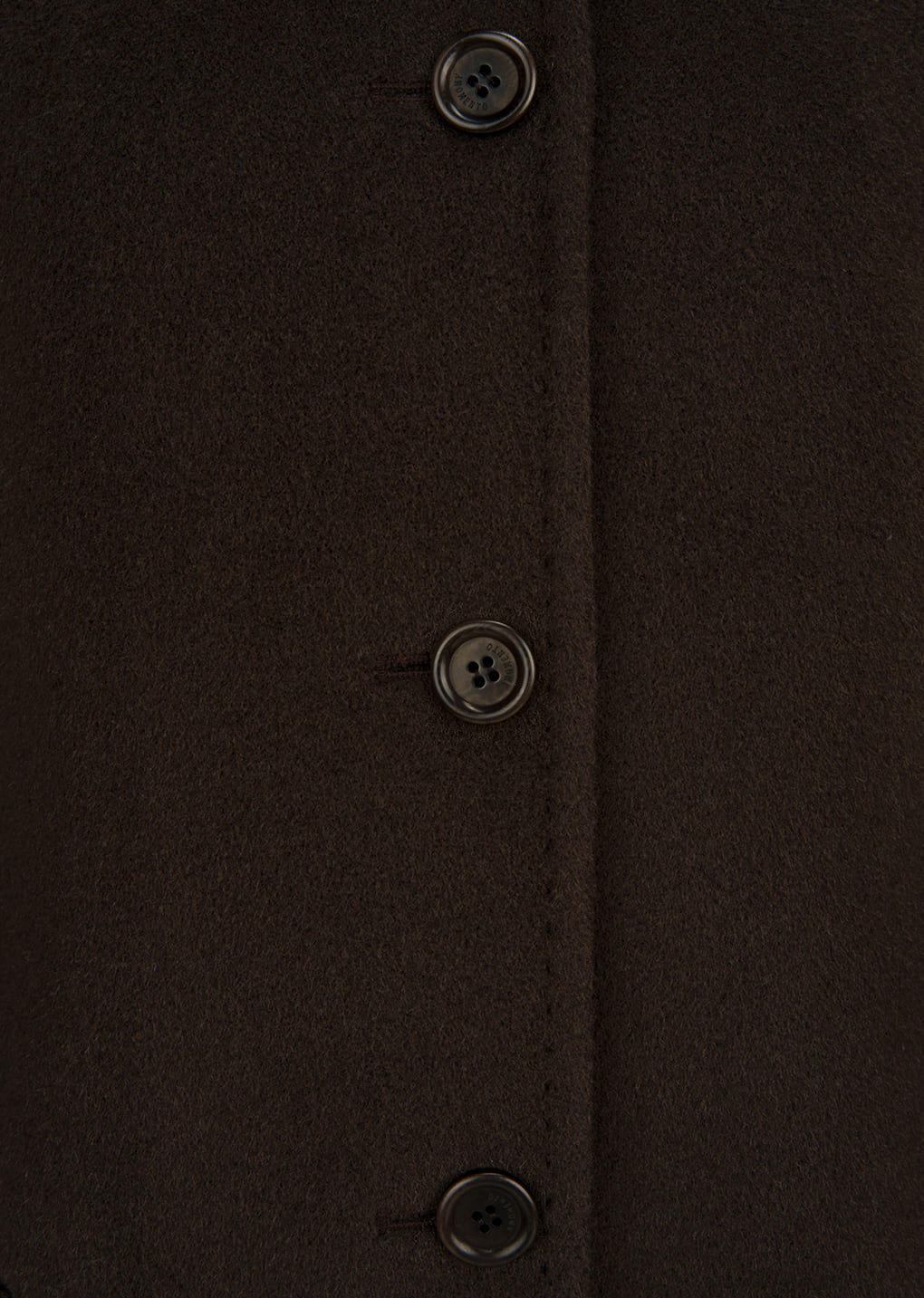 single maxi long coat, brown