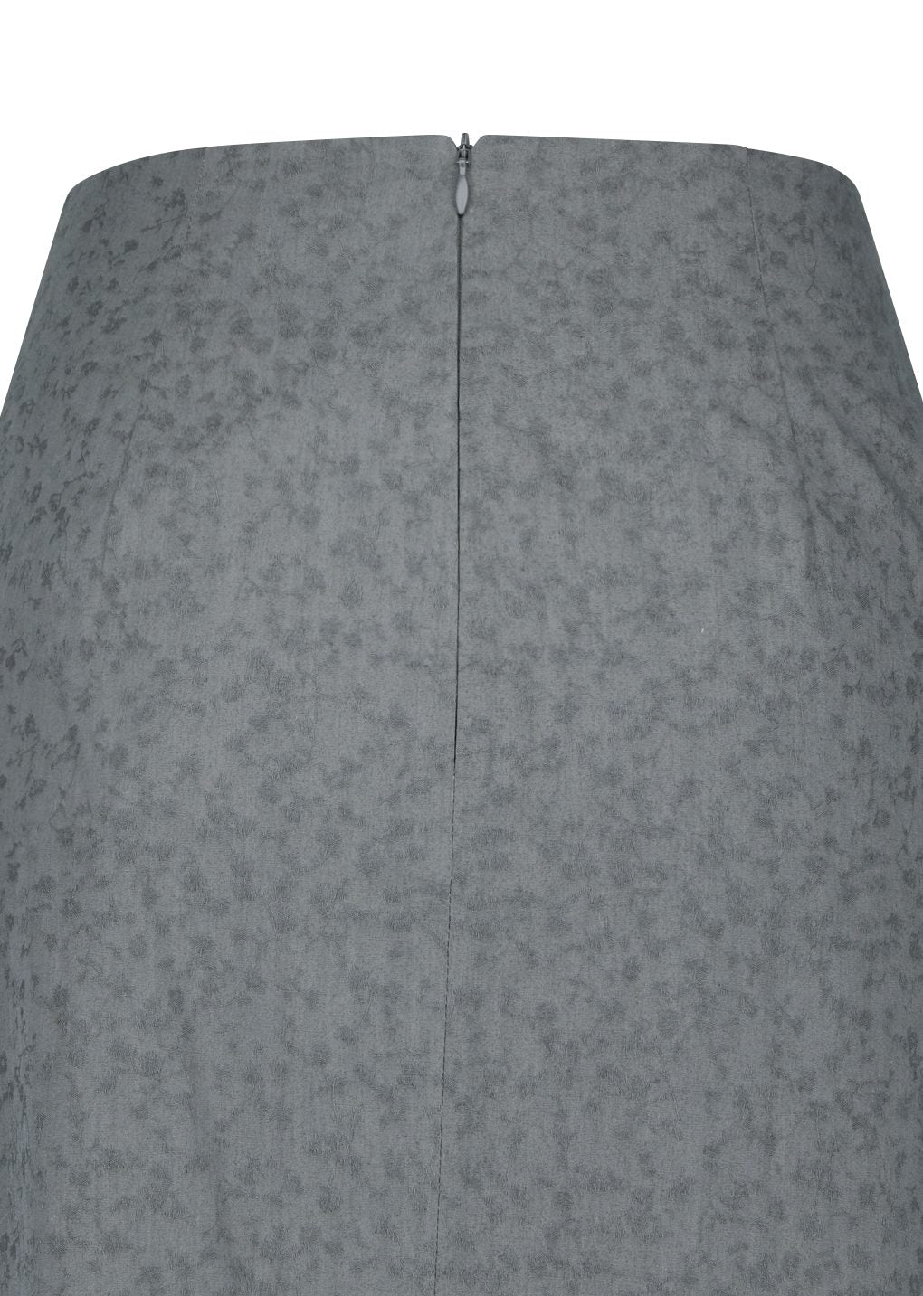 floral pencil skirt, grey