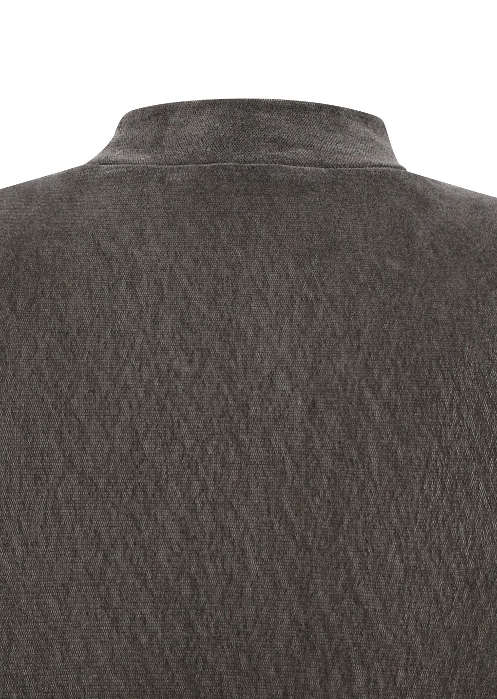 mock neck top, brown