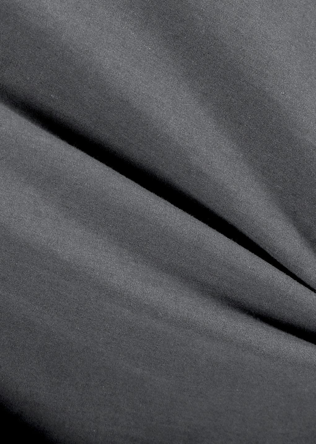 cotton scarf top, charcoal