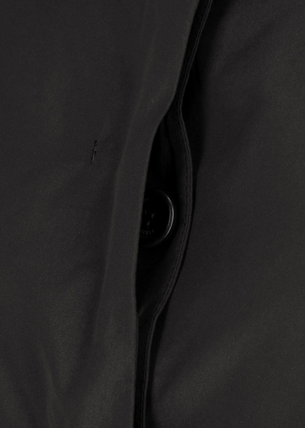 silk taffeta jacket, black