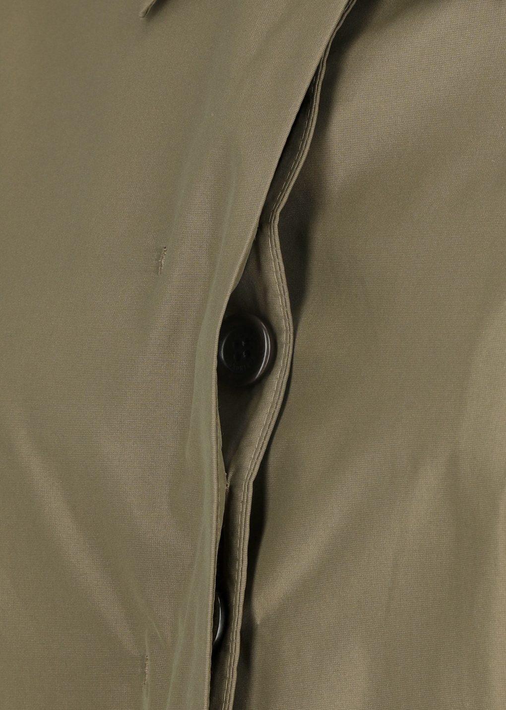silk taffeta jacket, khaki