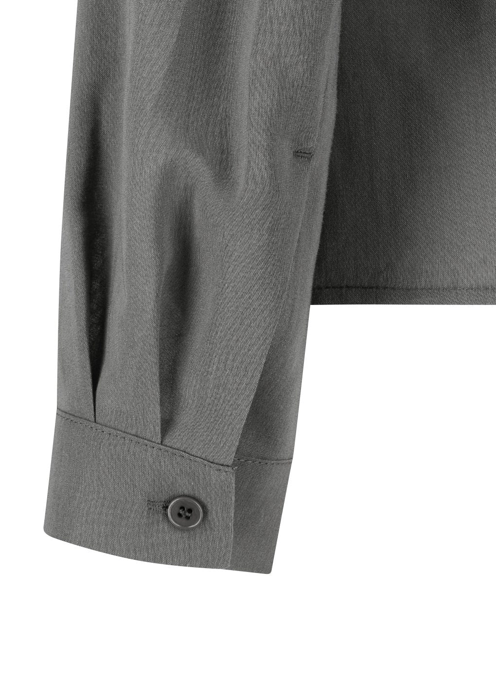 sheer cotton shirt, grey