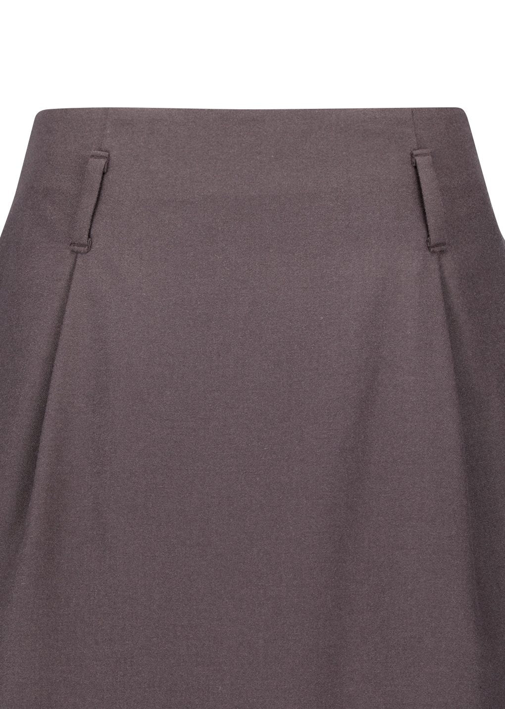 wool pencil skirt, burgundy