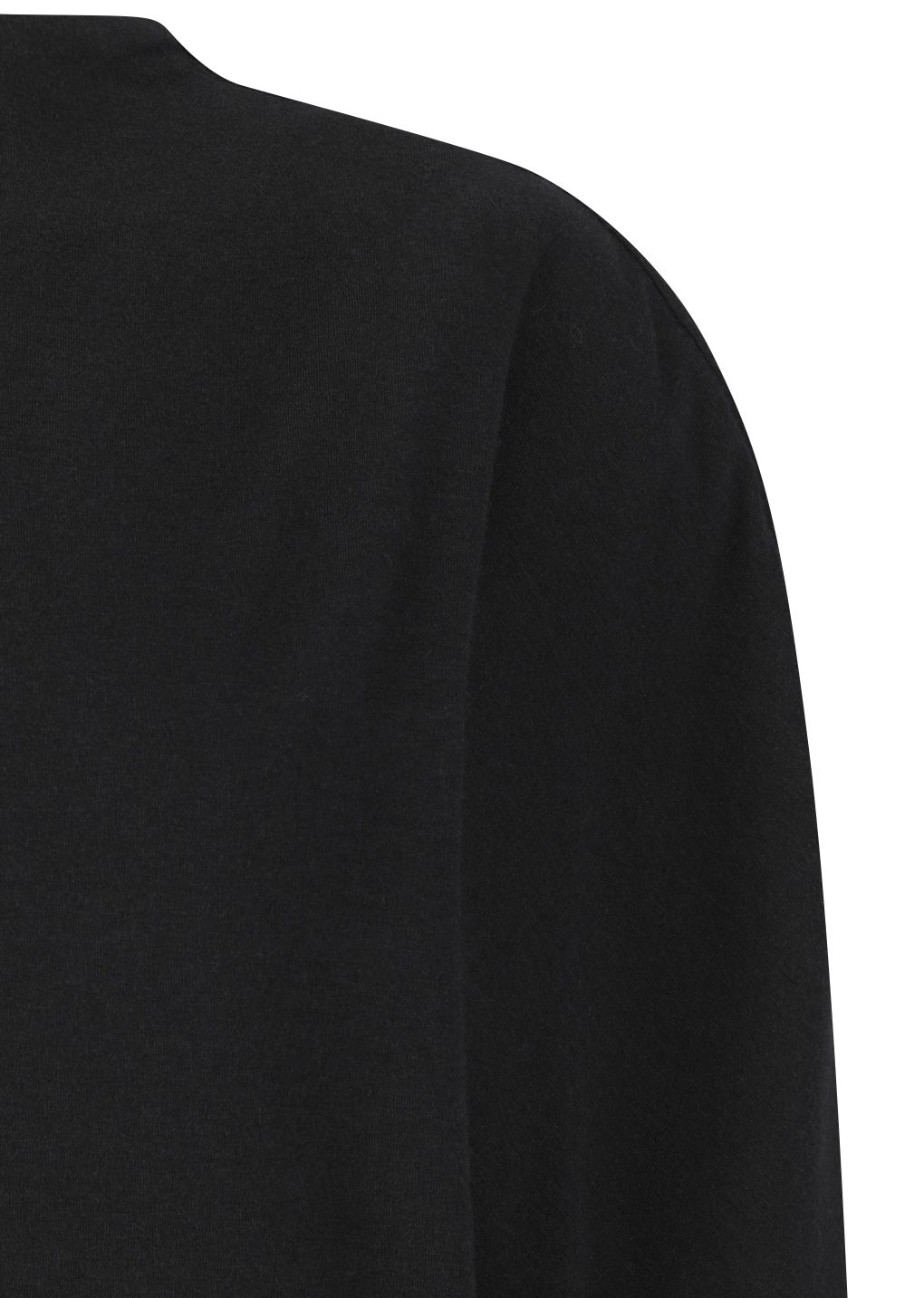 jersey padded mini dress, black