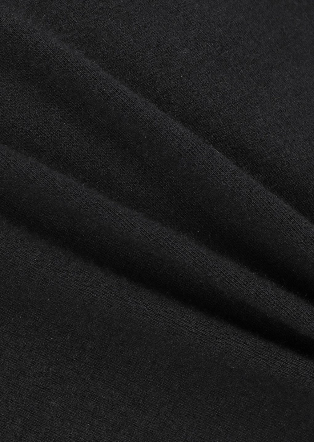 jersey padded mini dress, black