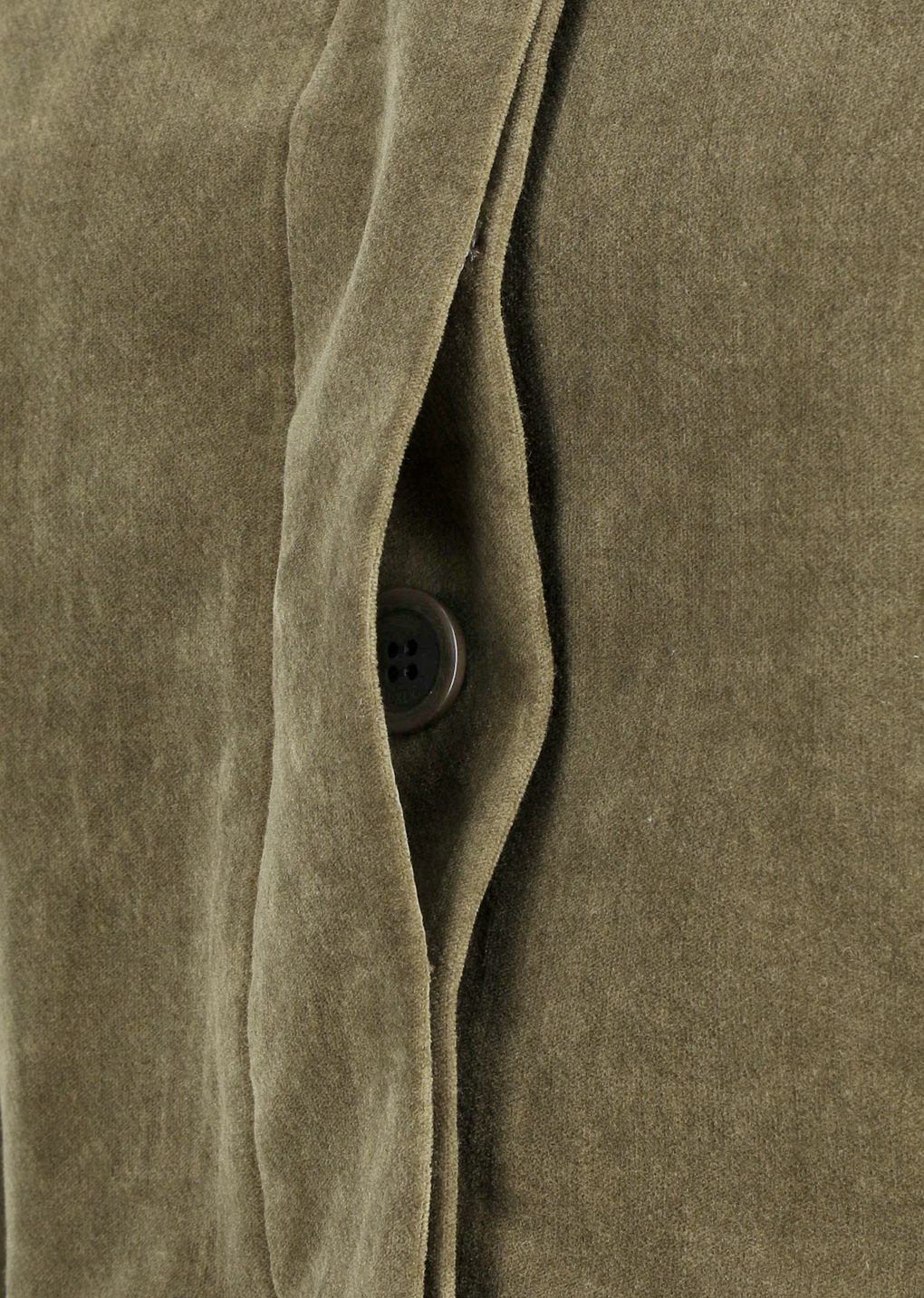 velvet jacket, khaki