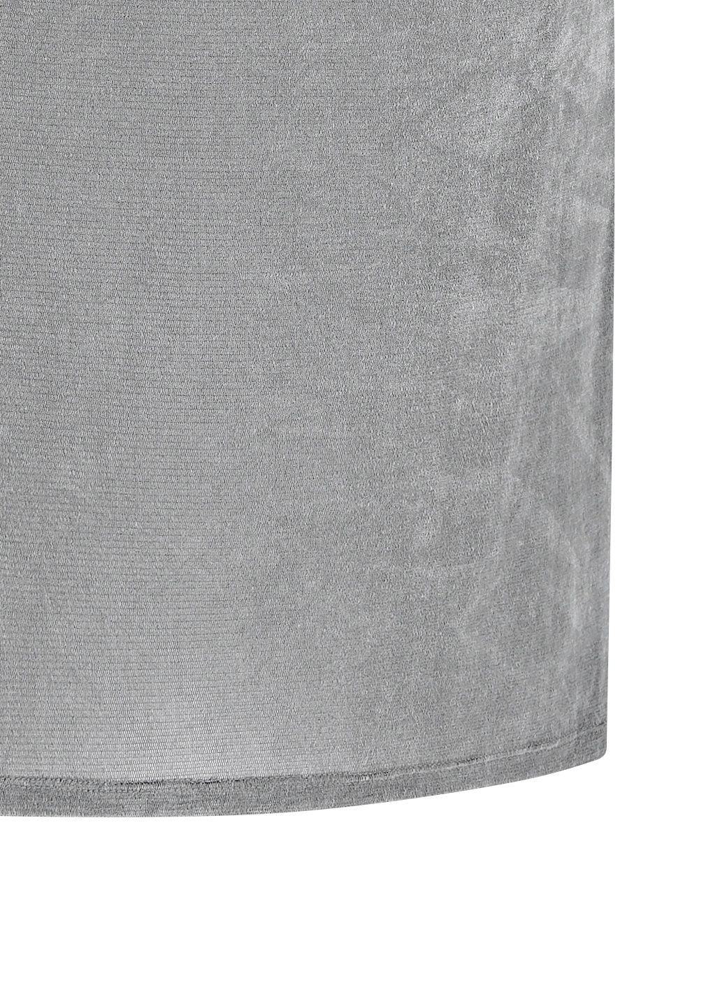 slim banding skirt, grey