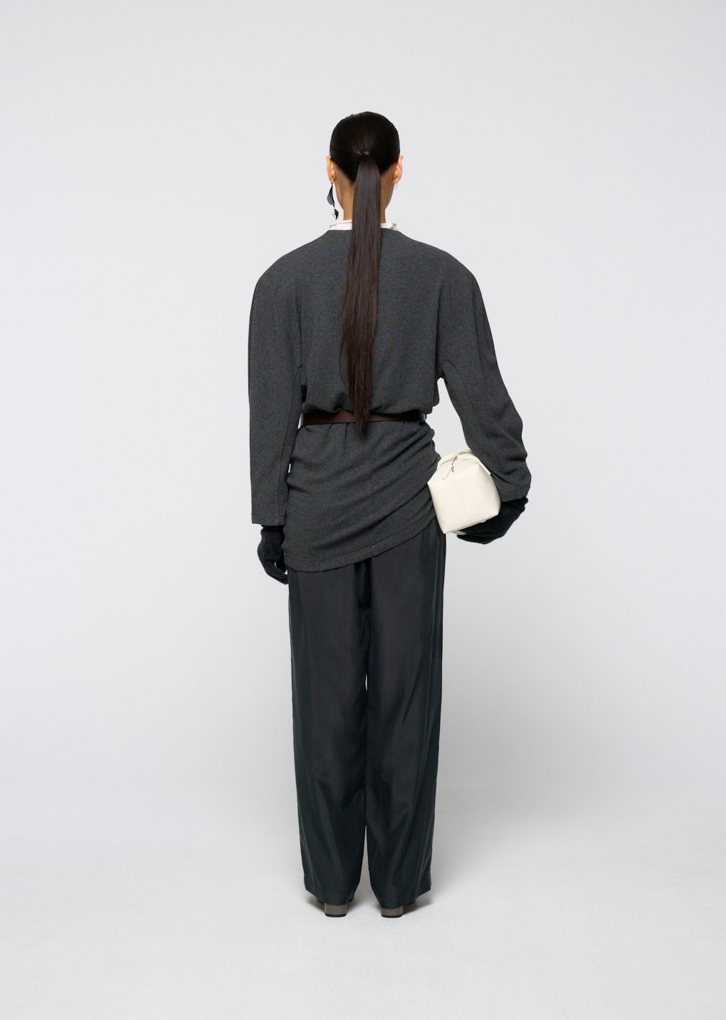 classic belt, dark brown