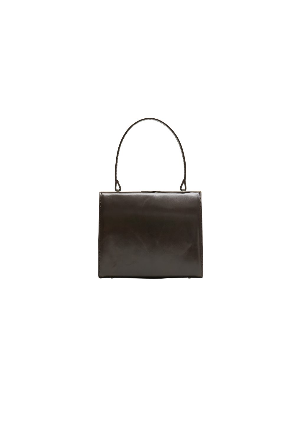 classic frame bag, khaki brown