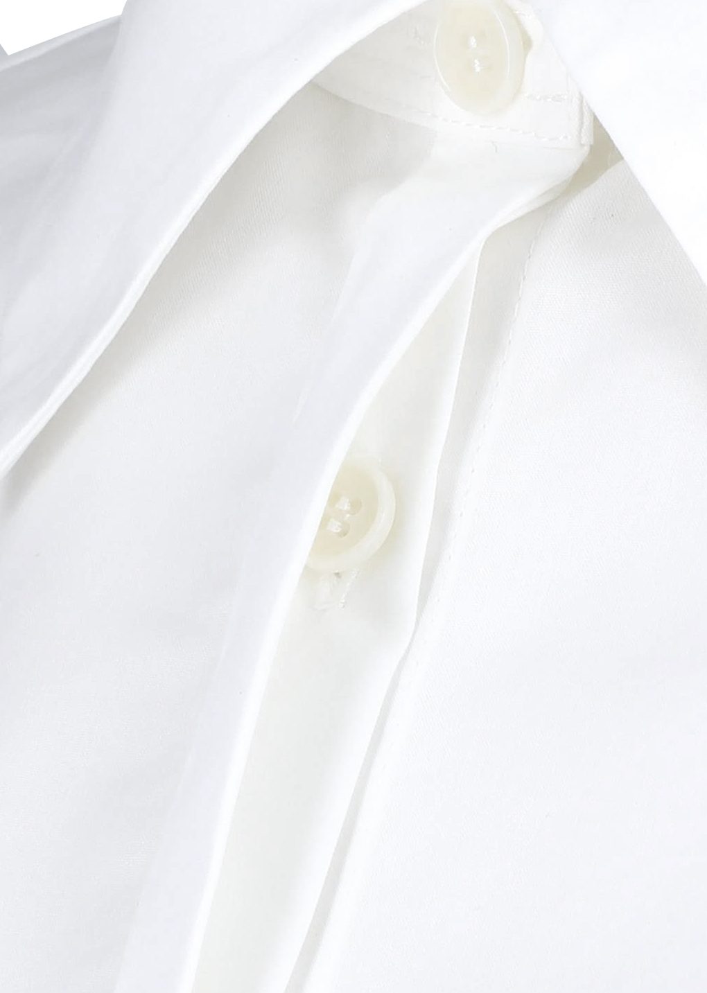 basic oversized shirt, white