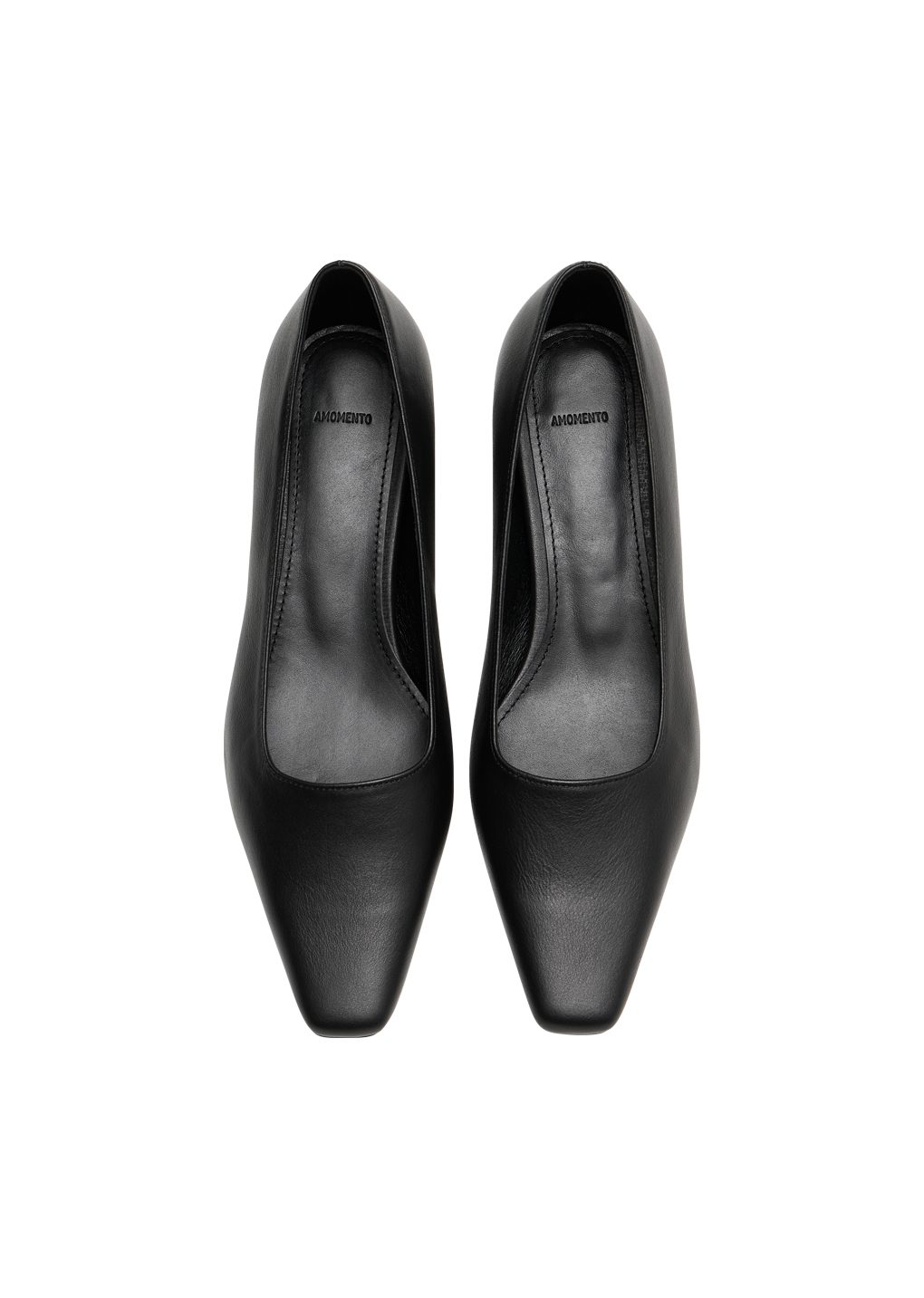 pointed toe pumps, black