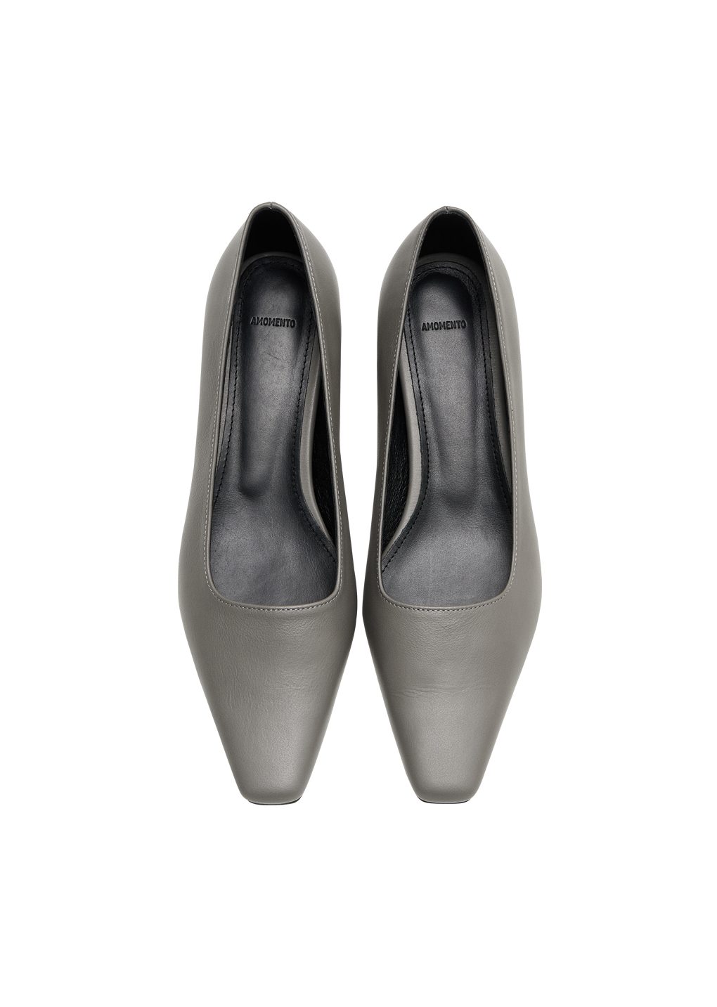 pointed toe pumps, grey