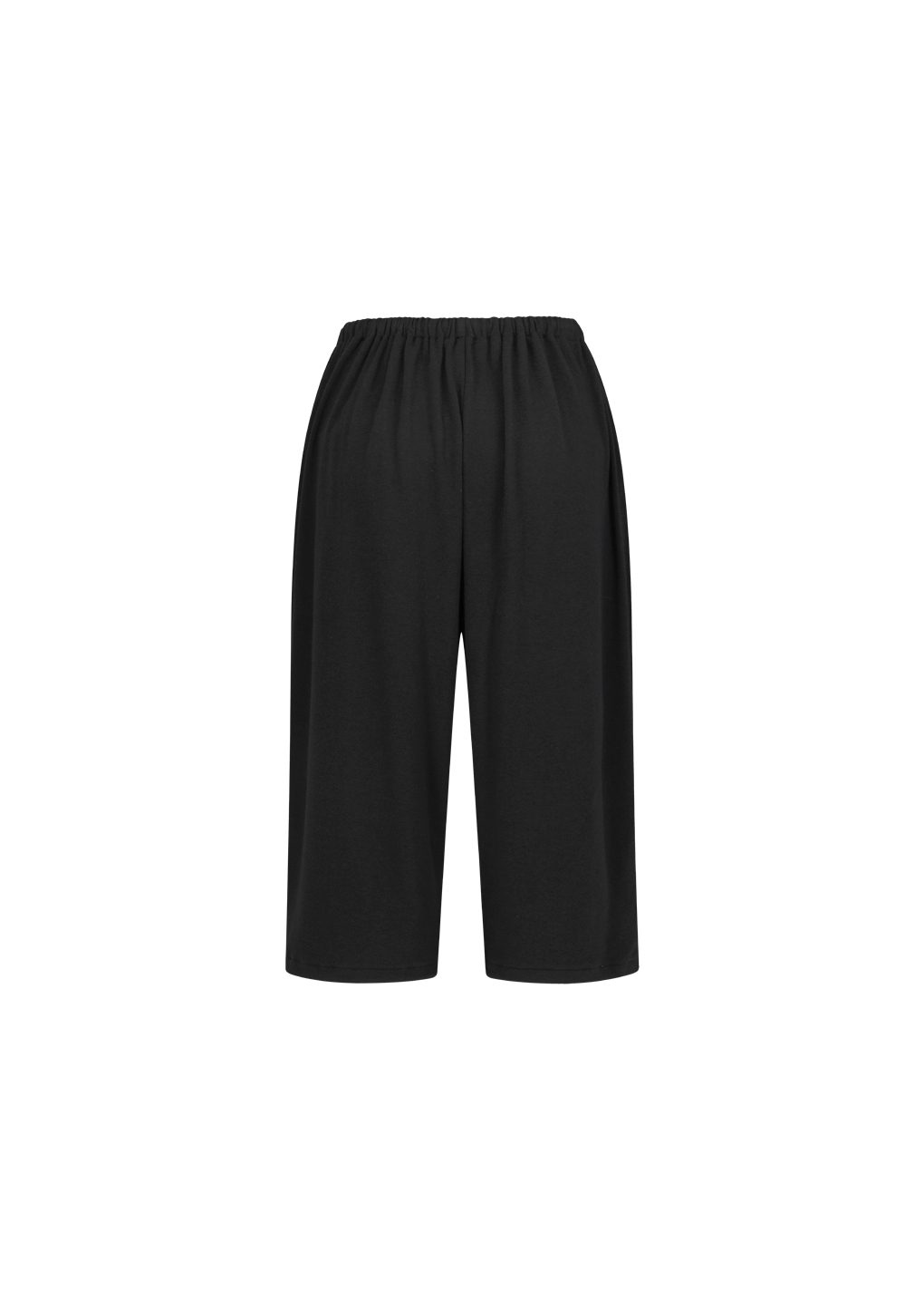 jersey banding pants, black
