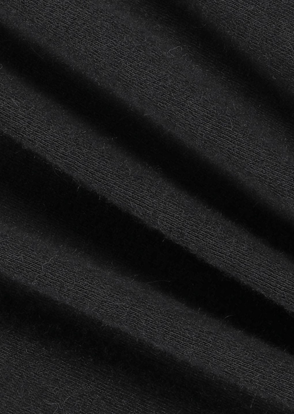 jersey banding pants, black