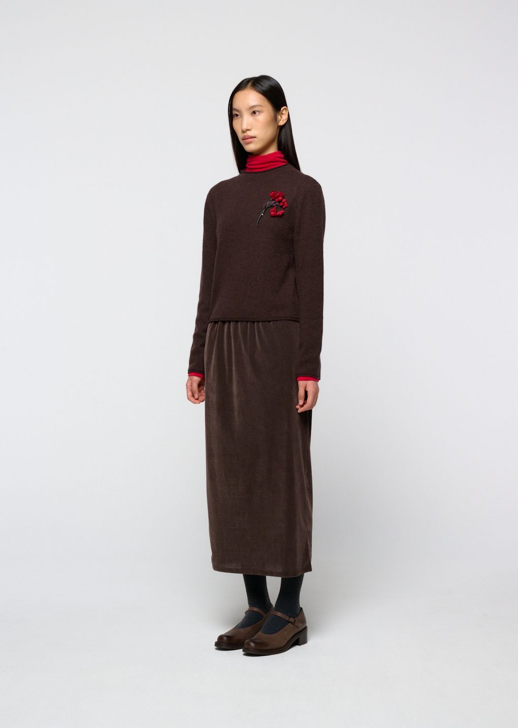 classic maryjane, dark brown