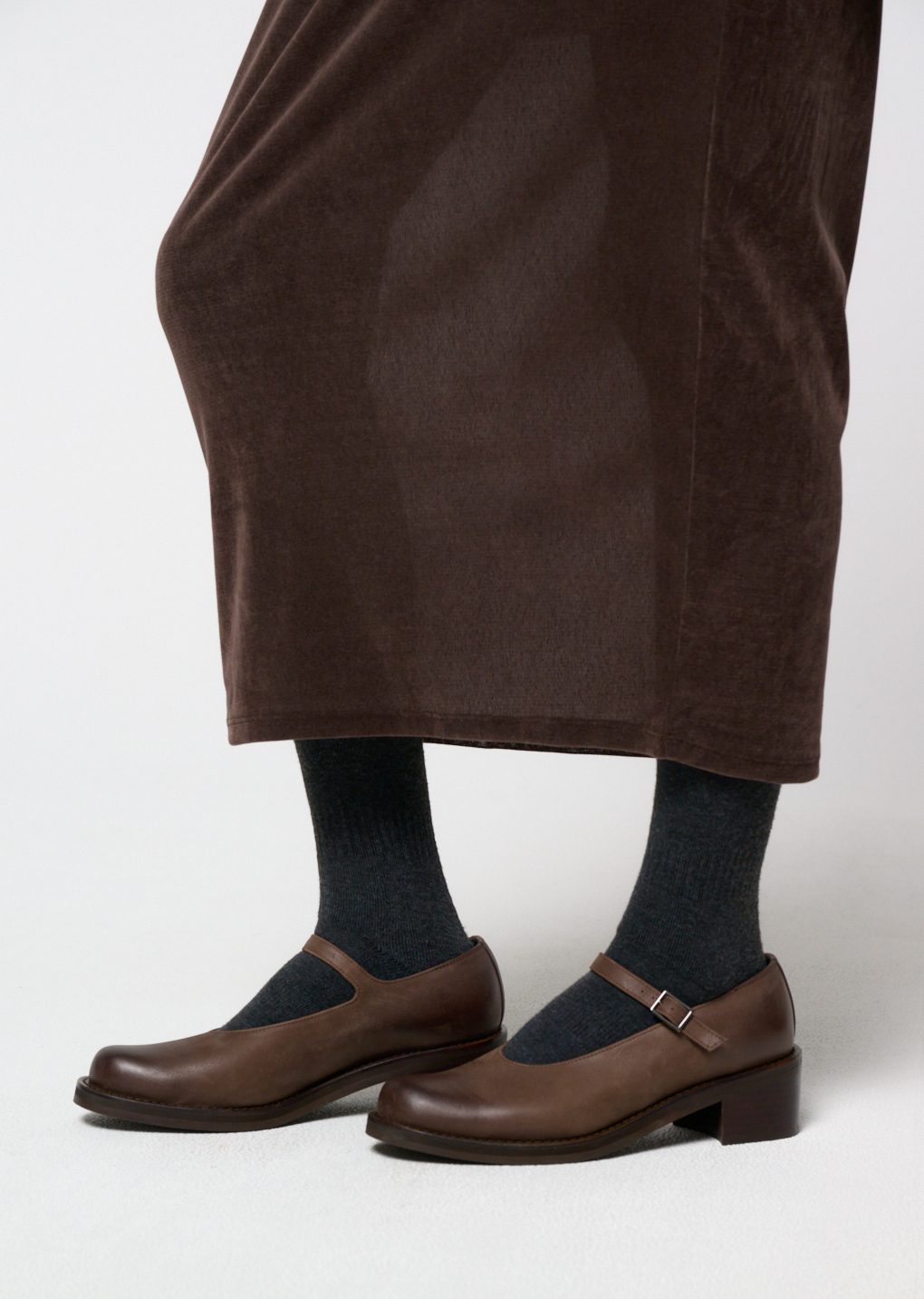 classic maryjane, dark brown