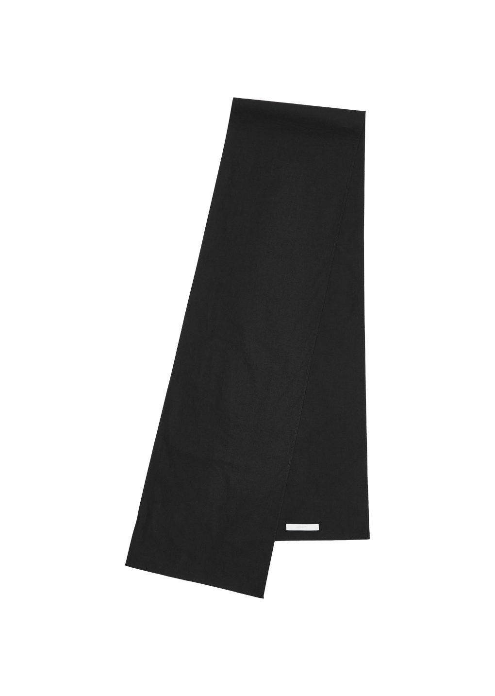 cotton scarf, black