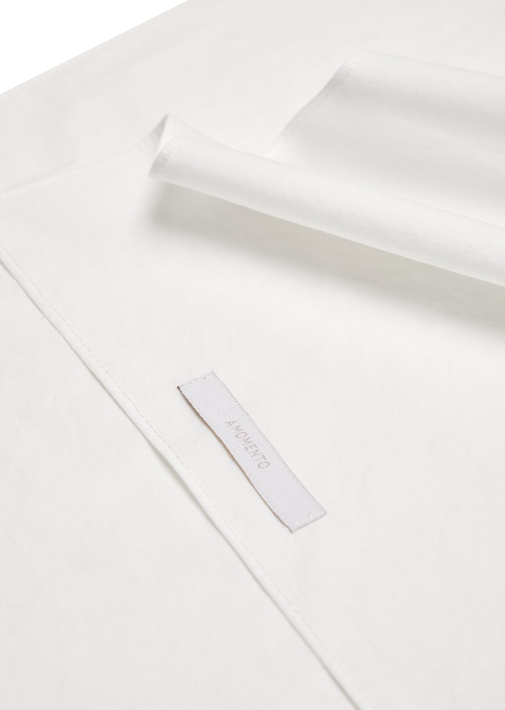 cotton scarf, white
