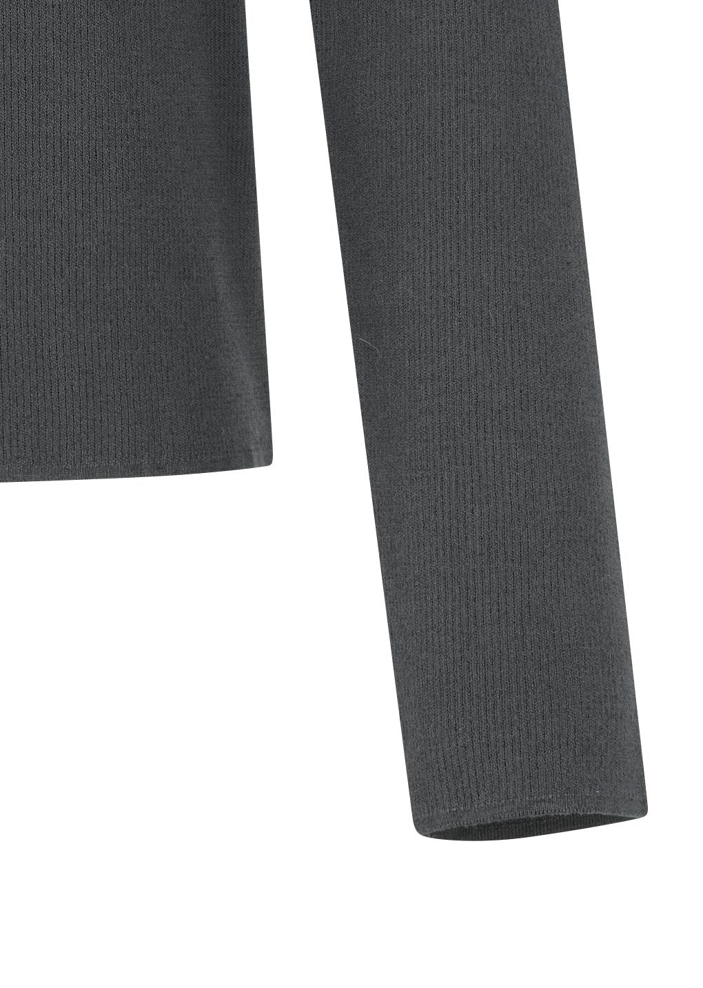 stripe button up cardigan, charcoal
