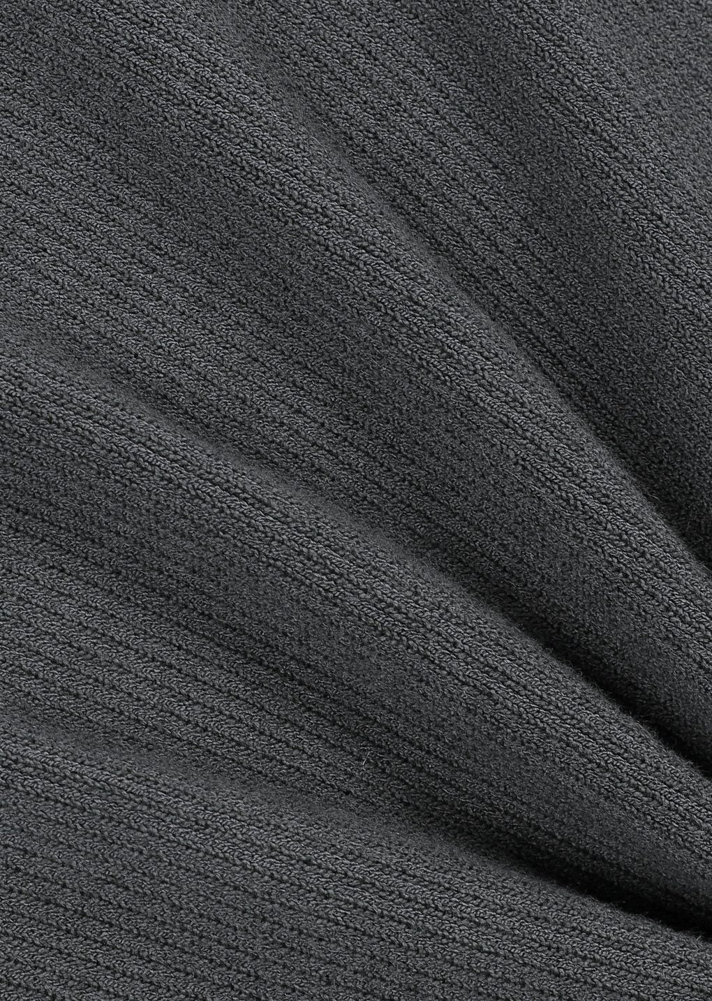 stripe button up cardigan, charcoal