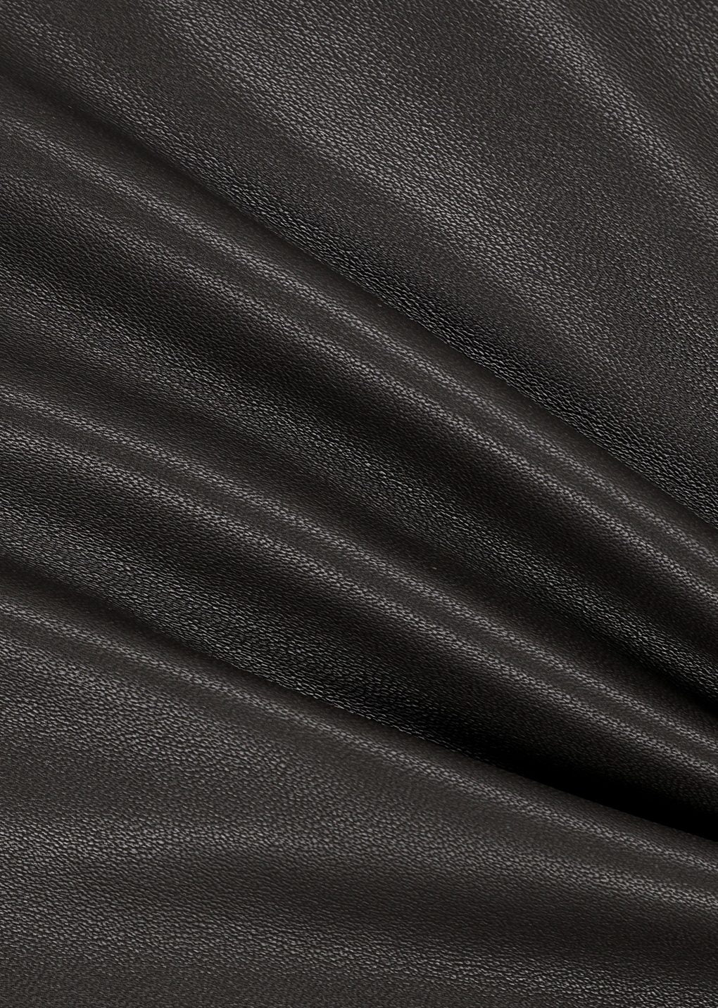lambskin leather blouson, brown