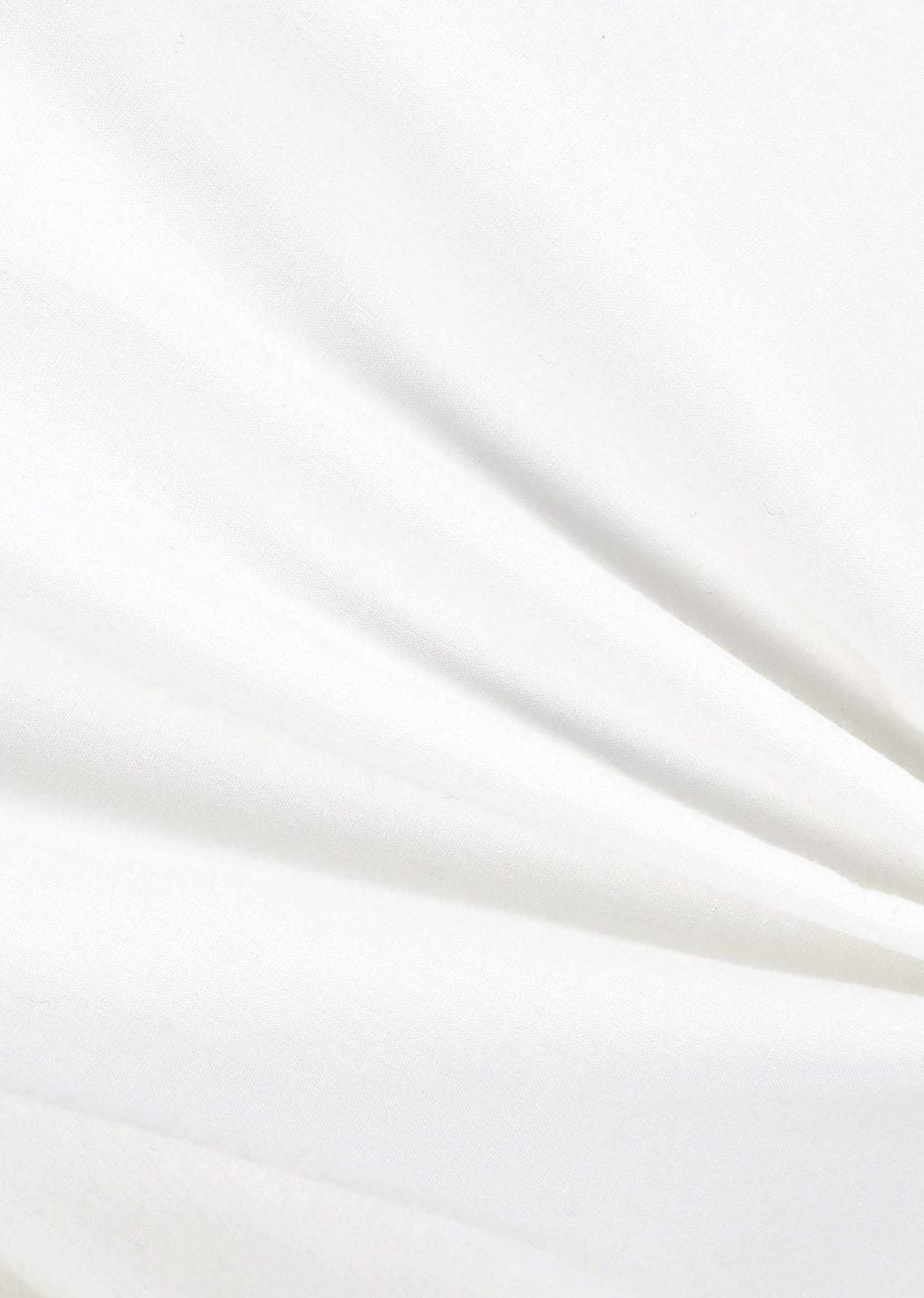 cotton silk pocket shirt, ivory