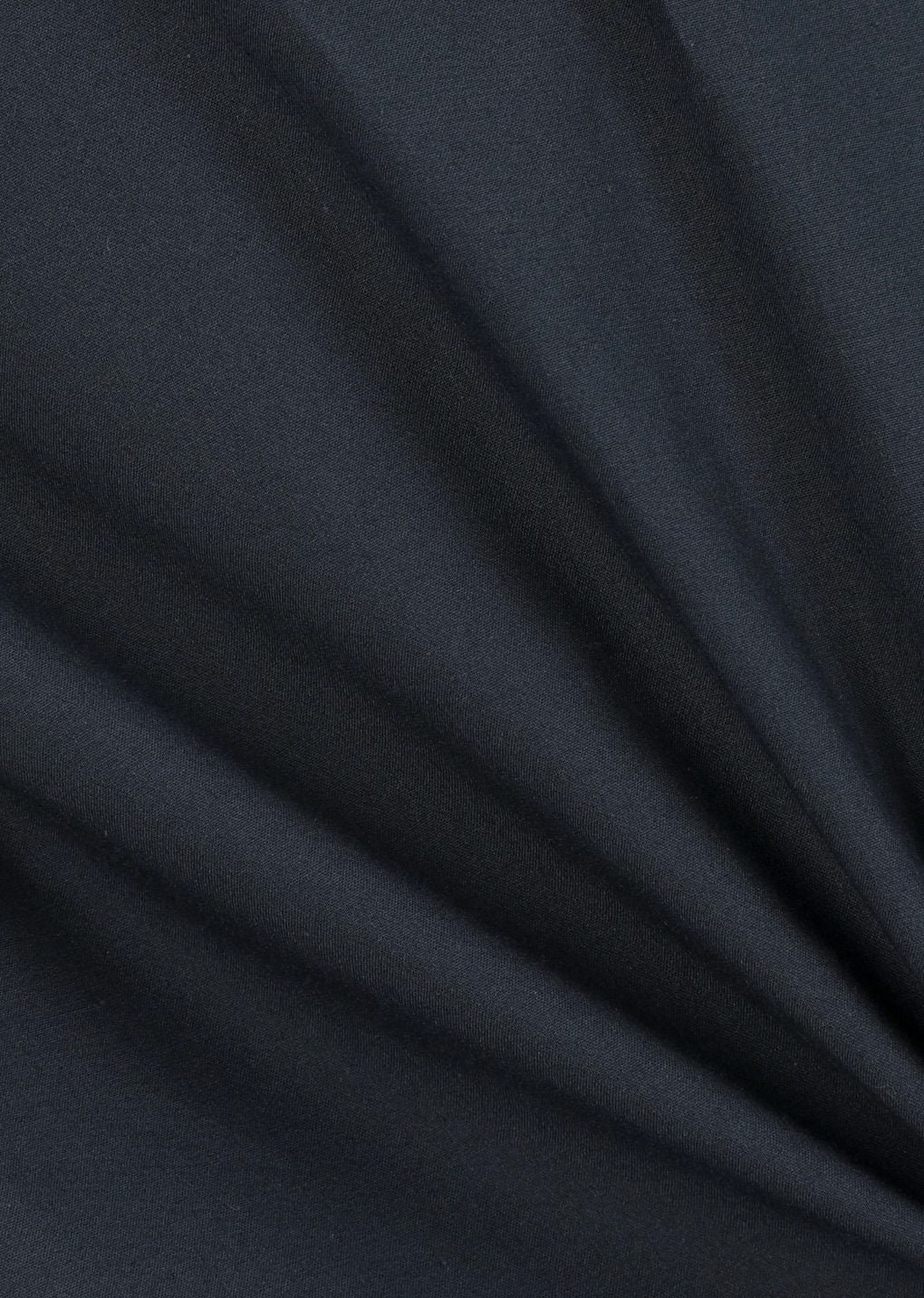 cotton silk pocket shirt, navy