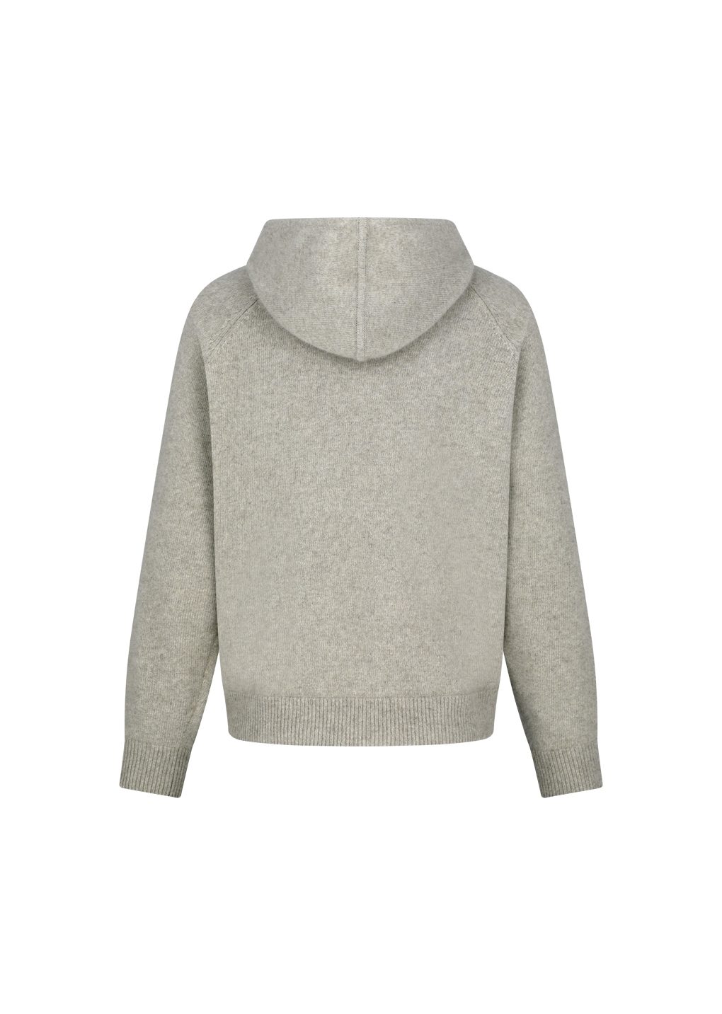 racoon hoodie knit, beige