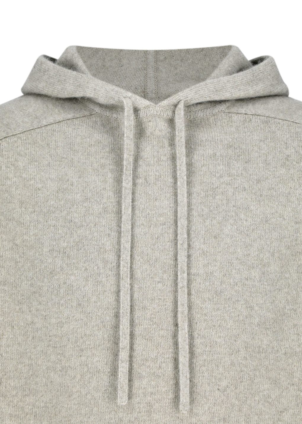 racoon hoodie knit, beige