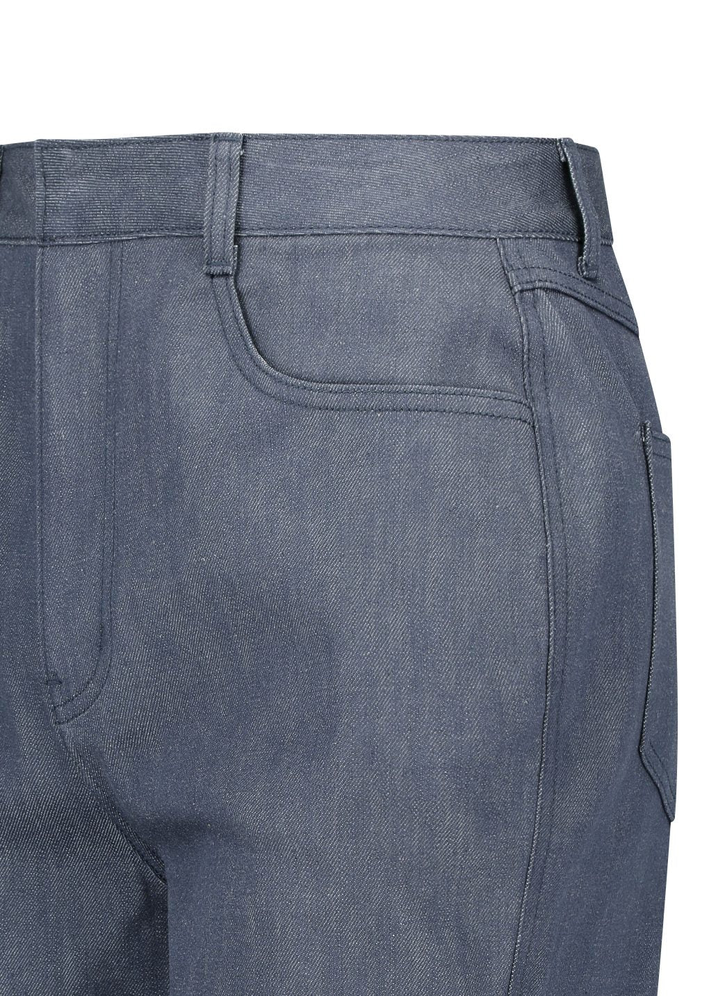 men's colored straight fit denim, blue