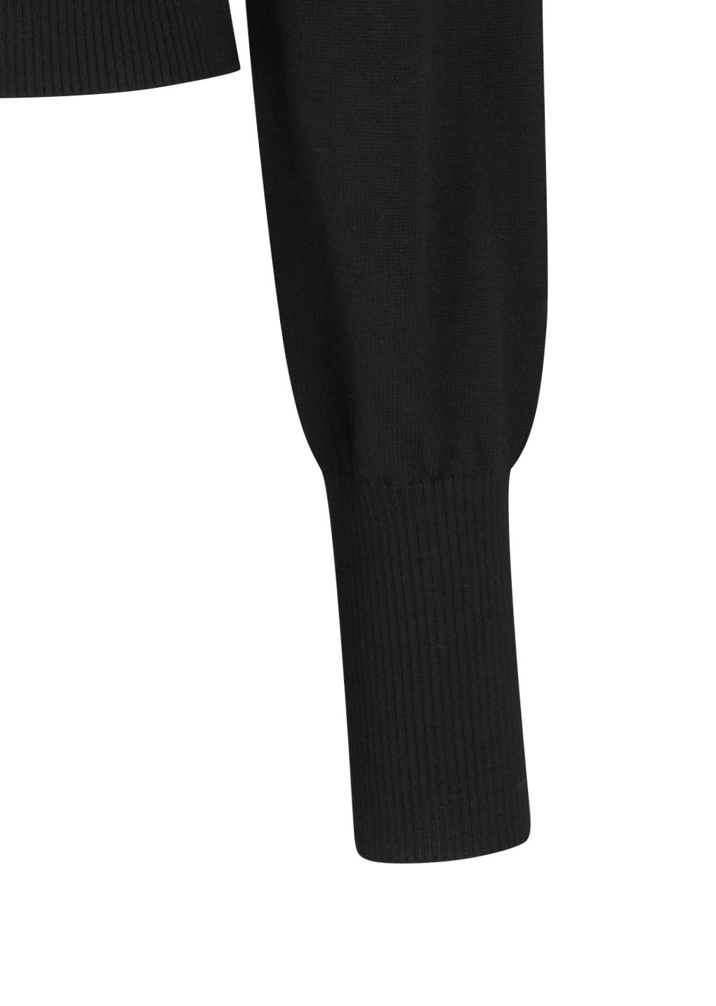 blocking button up cardigan, black